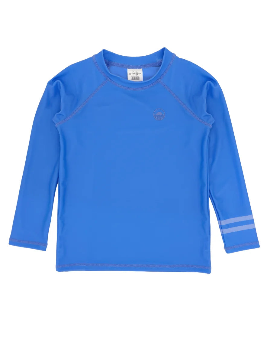 Feather 4 Arrow | Long Sleeve Rashguard | Marina Blue | Vagabond | Apparel | Boutique