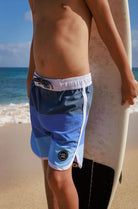 Feather 4 Arrow | Scallop Boardshort | Navy | Vagabond | Apparel | Boutique