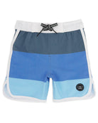 Feather 4 Arrow | Scallop Boardshort | Navy | StocK | Vagabond | Apparel | Boutique