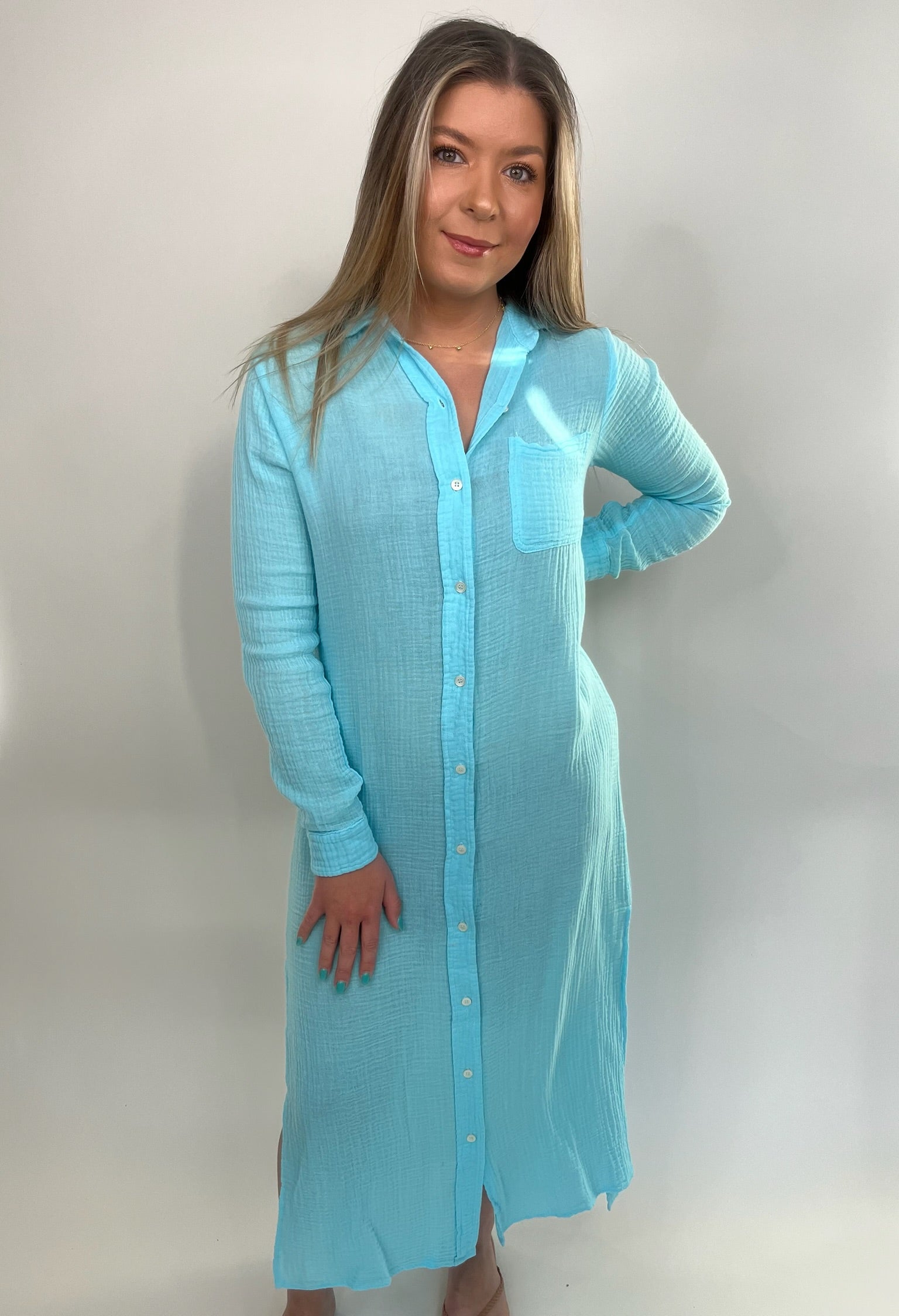 Felicite Boyfriend Maxi | Vagabond Apparel Boutique