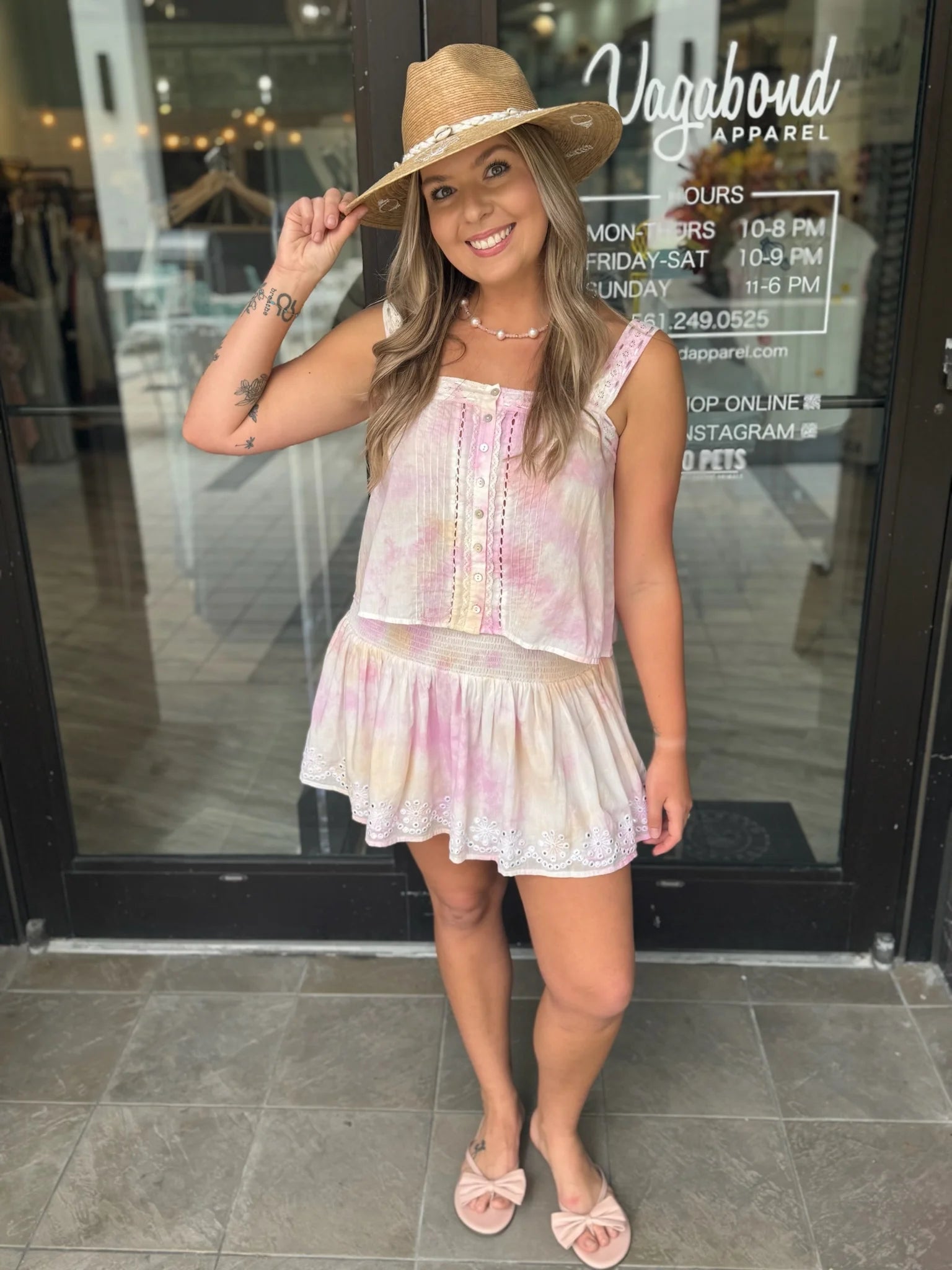 Fox In Gown | Clementine Tank Golden Hour | Full | Vagabond | Apparel | Boutique