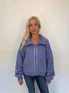 Free People | Alpine Sherpa Cardi | Peri | Vagabond | Apparel | Boutique