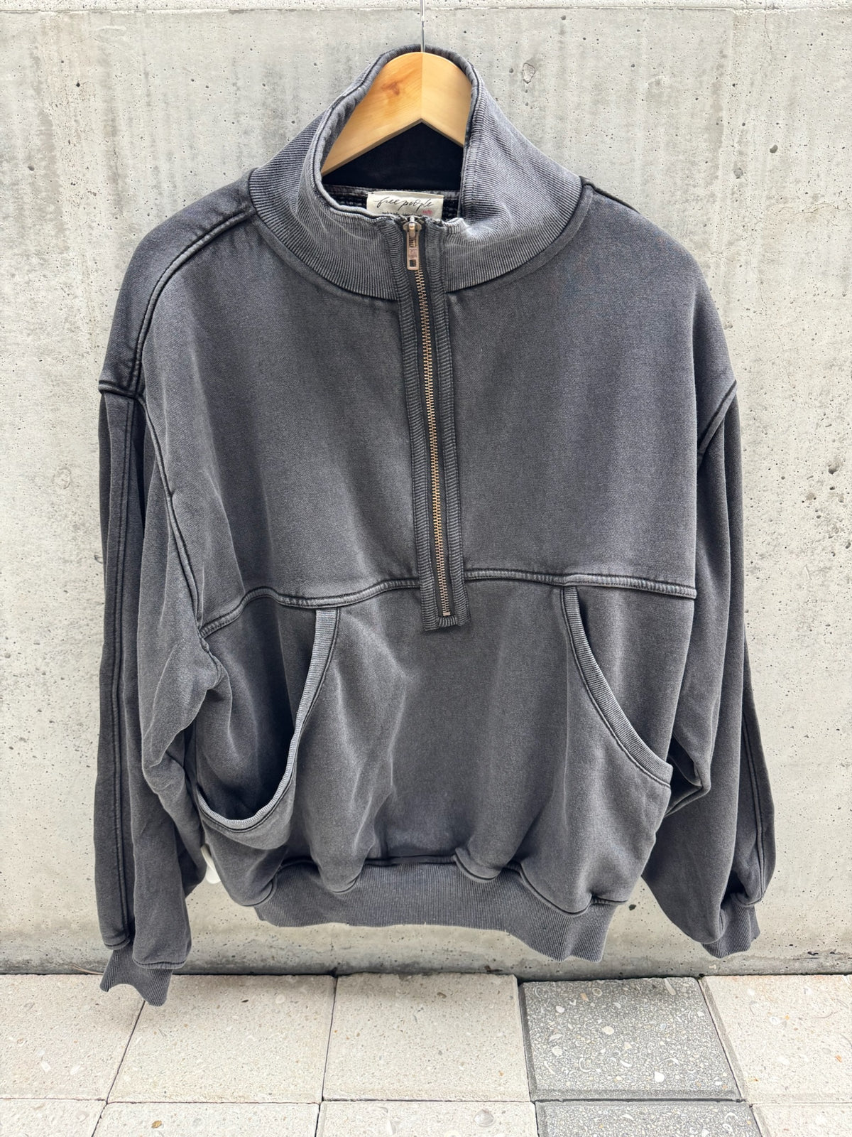 Free People | Banks Half-Zip Pullover | Vagabond | Apparel | Boutique