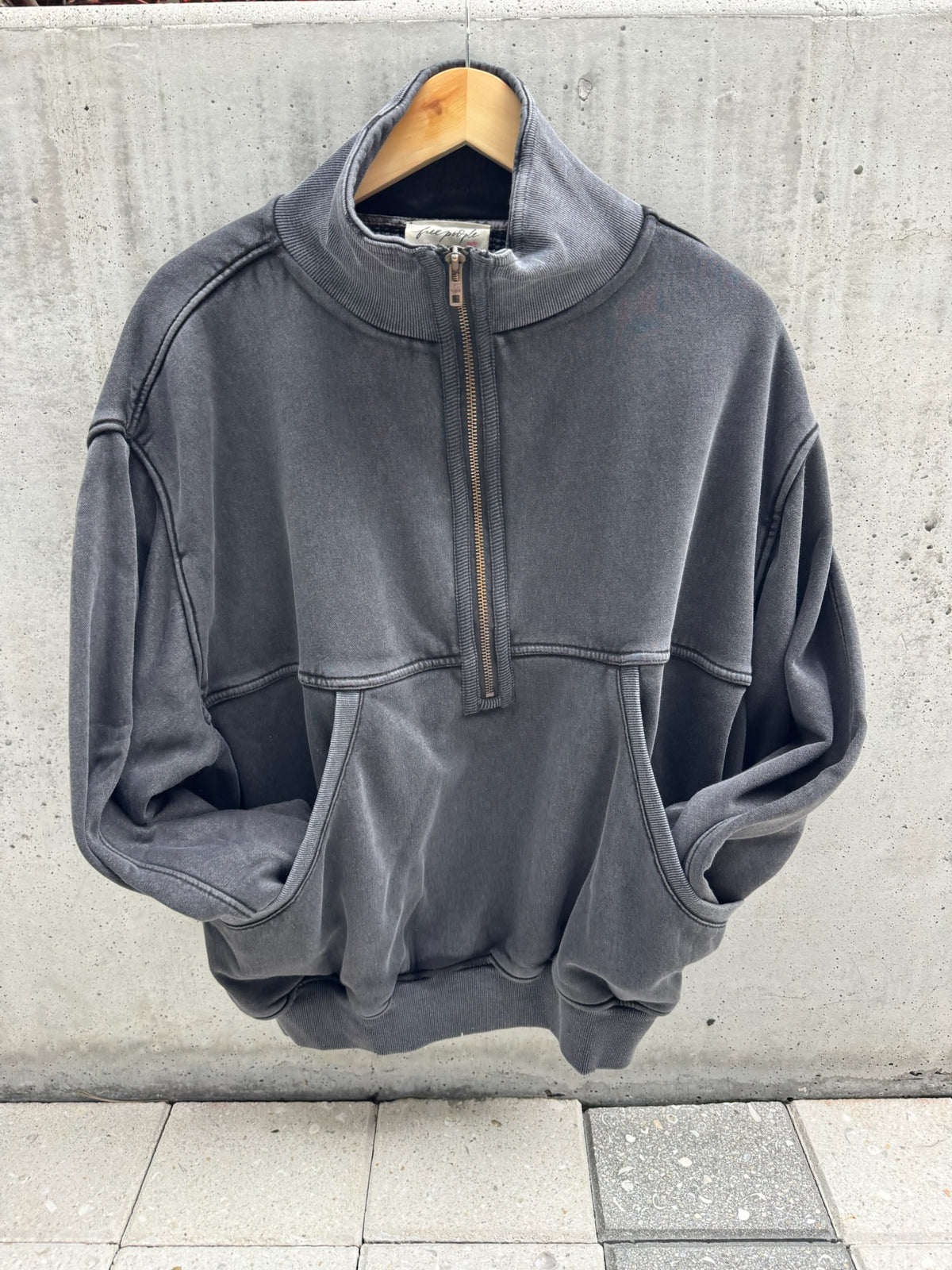 Free People | Banks Half-Zip Pullover | Vagabond | Apparel | Boutique