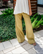 Free People | Breezy Denim Pull On Pant | Antelope | Vagabond | Apparel | Boutique