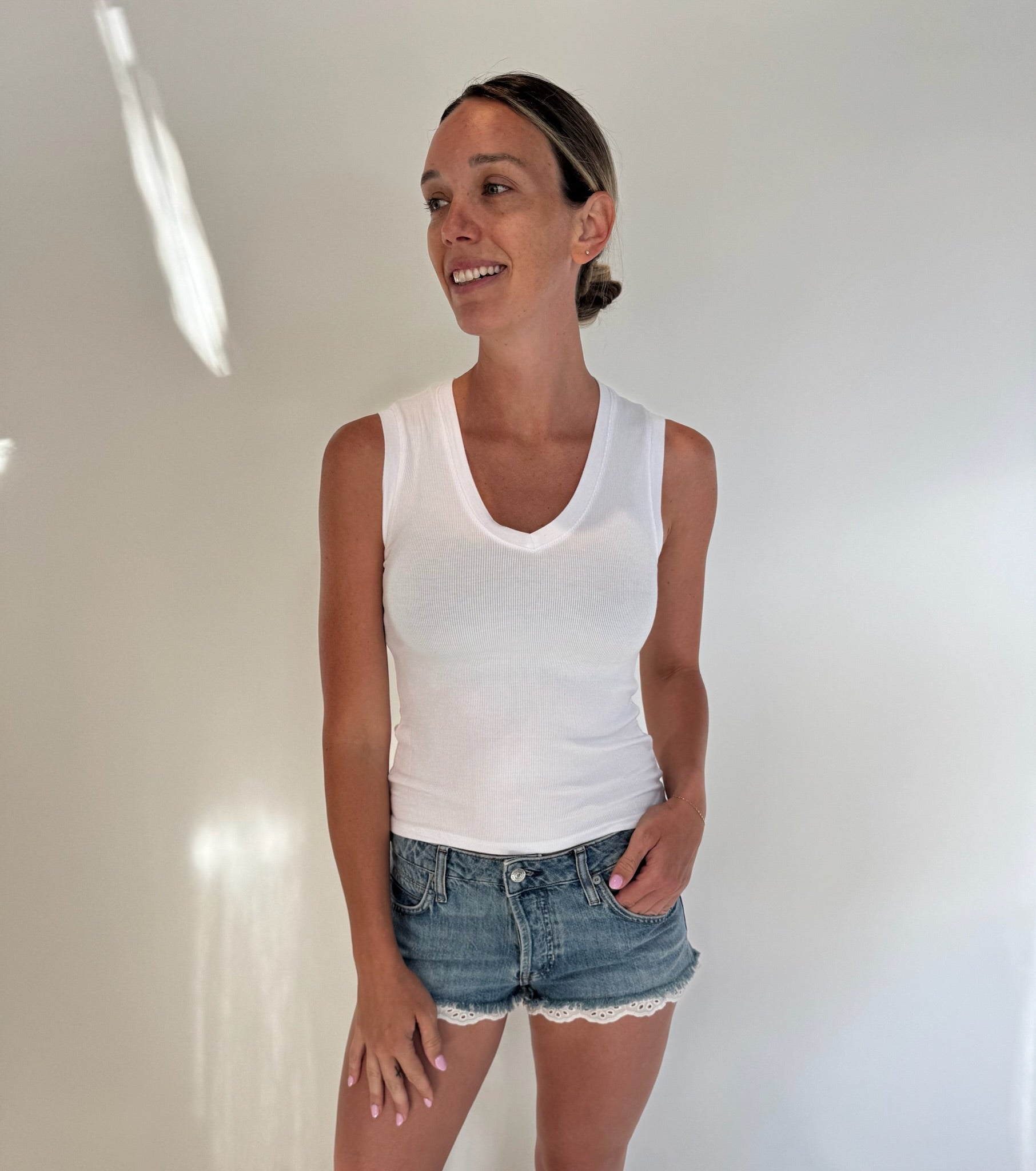 Free People | Cali Lace Short | Model | Vagabond | Apparel | Boutique