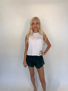 Free People | Carpe Diem Shorts | Evergreen | Model | Vagabond | Apparel | Boutique