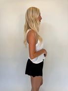 Free People | Carpe Diem Shorts | Evergreen | Side | Vagabond | Apparel | Boutique