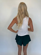 Free People | Carpe Diem Shorts | Evergreen | Back | Vagabond | Apparel | Boutique