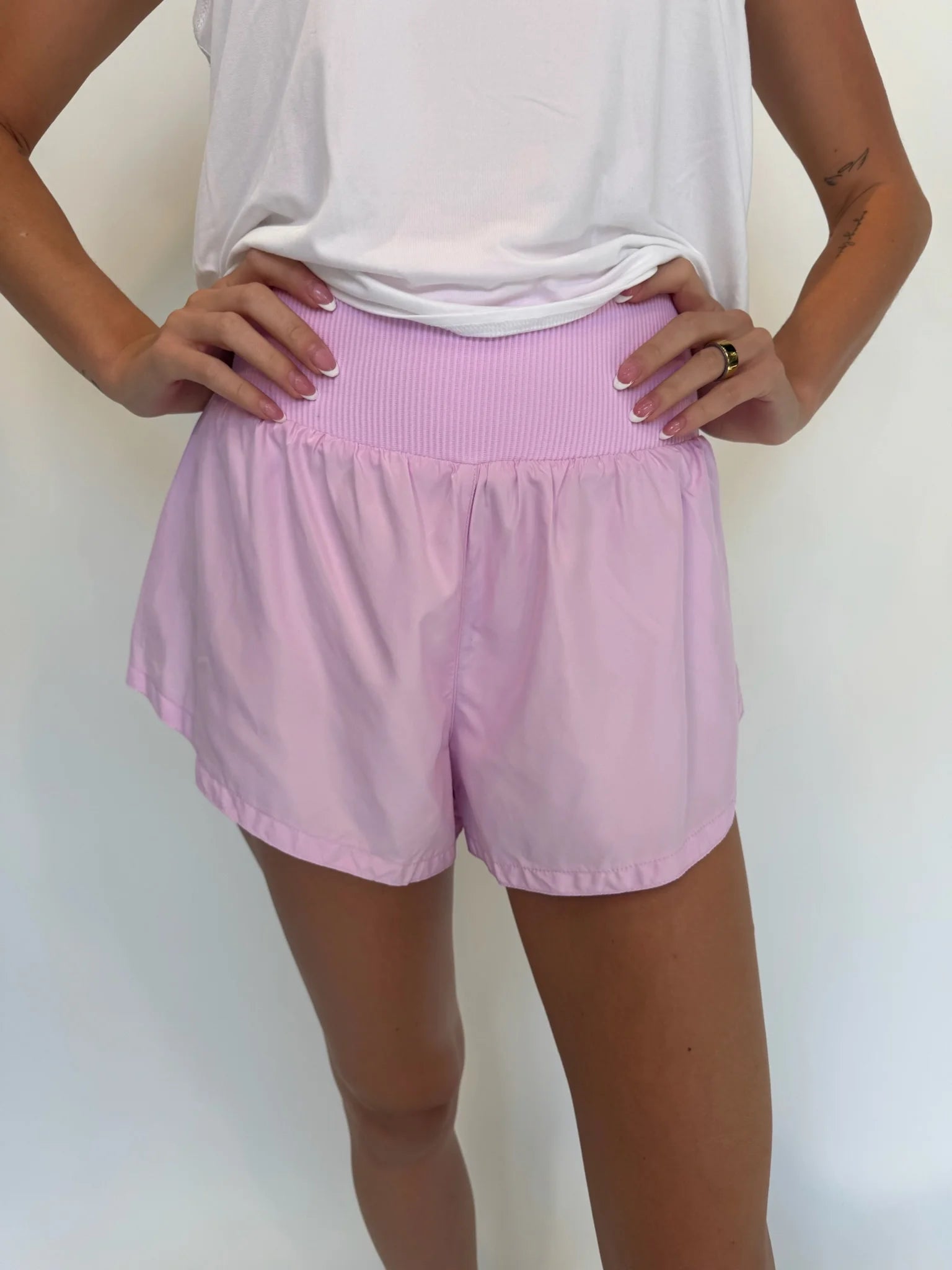 Free People | Carpe Diem Shorts | Powder Pink | Vagabond | Apparel | Boutique