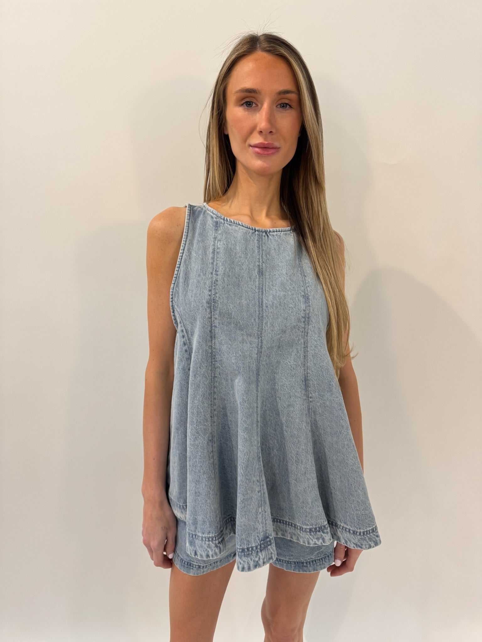 Free People Cassius Denim Set – Vagabond Apparel Boutique