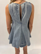 Free People | Cassius Denim Set | Close | Back | Vagabond | Apparel | Boutique