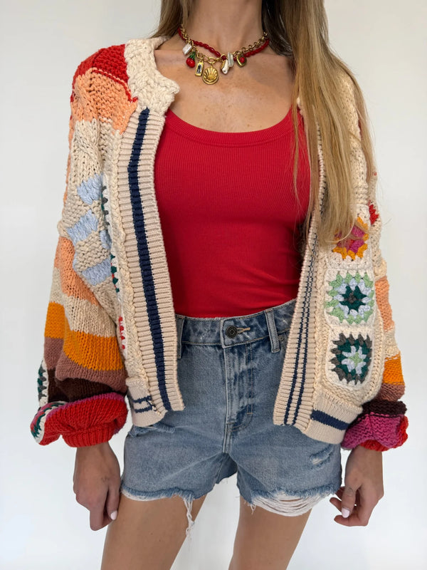 Free People - free peopleフリーピープル　パステル　ロングカーディガン　タイダイ Free_People_Clear_Skies_Cardi_