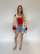 Free People | Clear Skies Cardi | Front | Vagabond | Apparel | Boutique