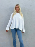 Free People | Dawson Pocket Thermal | Clean Ivory | Full |  Vagabond | Apparel | Boutique