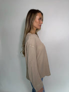 Free People | Dawson Pocket Thermal | Side | Vagabond | Apparel | Boutique