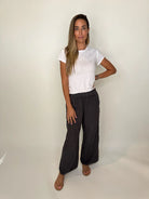 Free |  People | Days | End | Linen | Pull On  
| Pant | Front | Vagabond | Apparel | Boutique