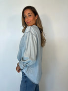 Free People | Denim Dreaming Pullover | Vagabond | Apparel | Boutique