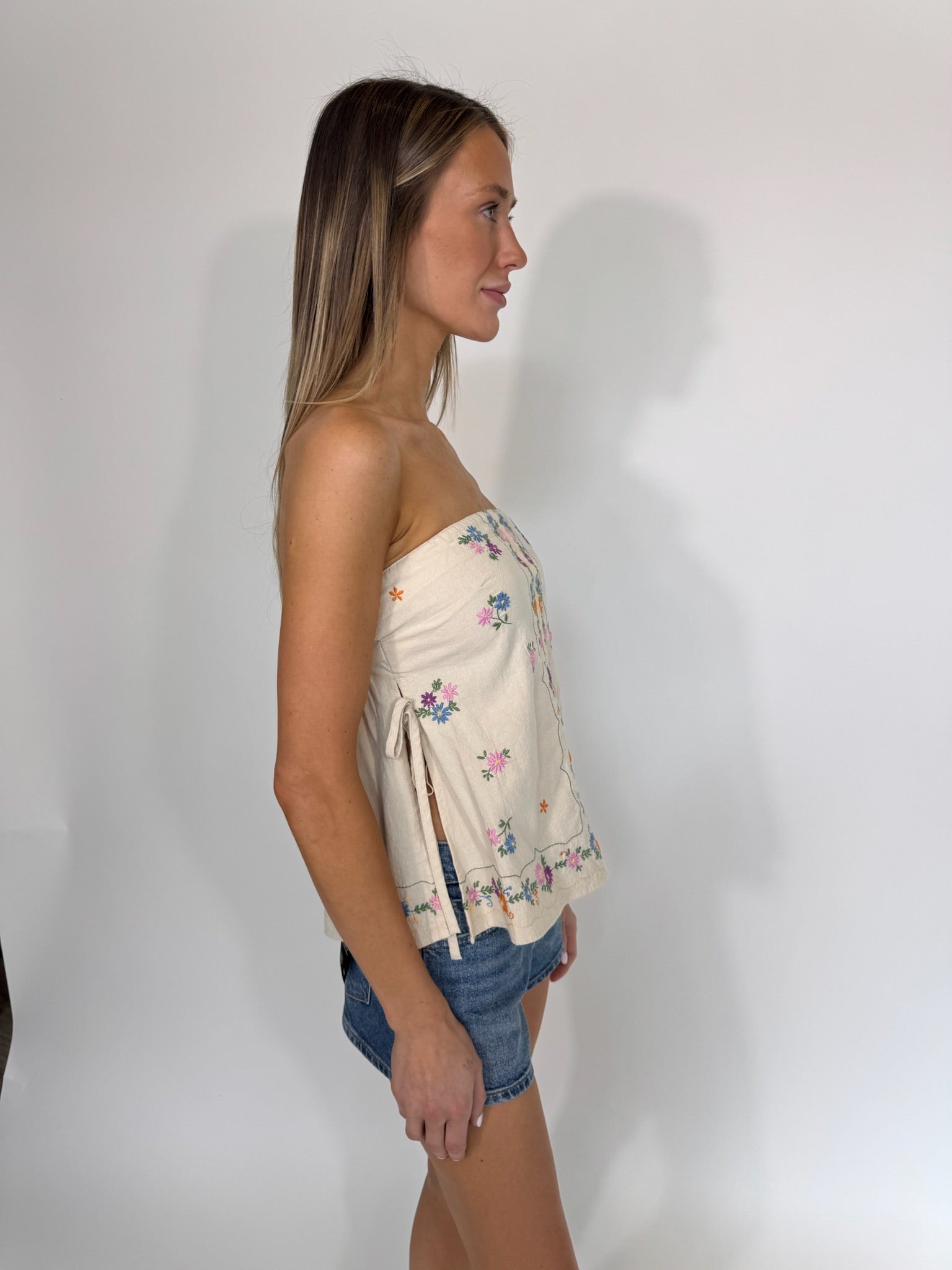 Free People | Doily Days Tube Top | Side | Vagabond | Apparel | Boutique