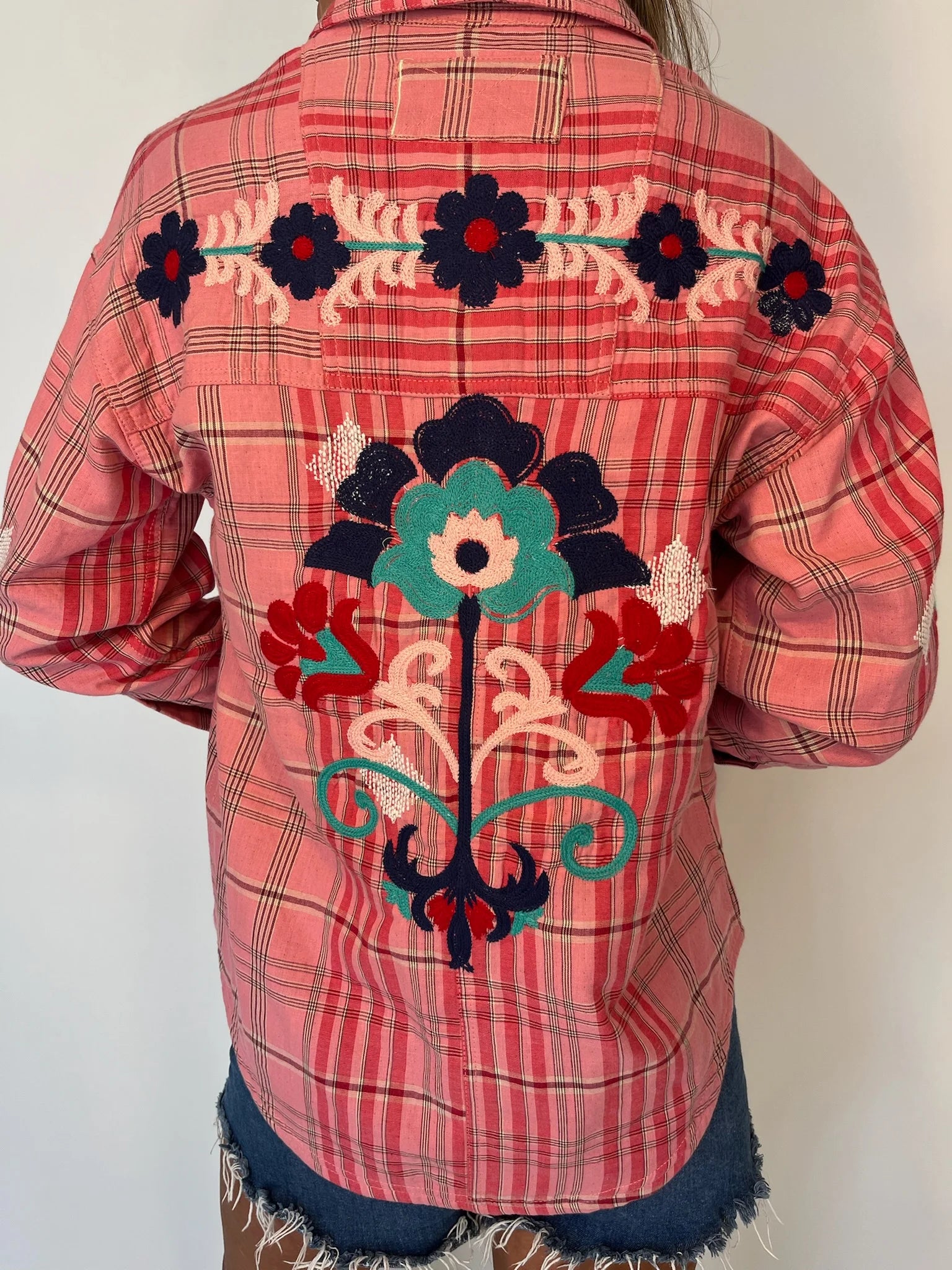 Free People |  Embroidered Sashiko Top | Vagabond | Apparel | Boutique