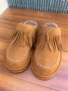 Free People | Fallon Fringe Mule | Front | Vagabond | Apparel | Boutique