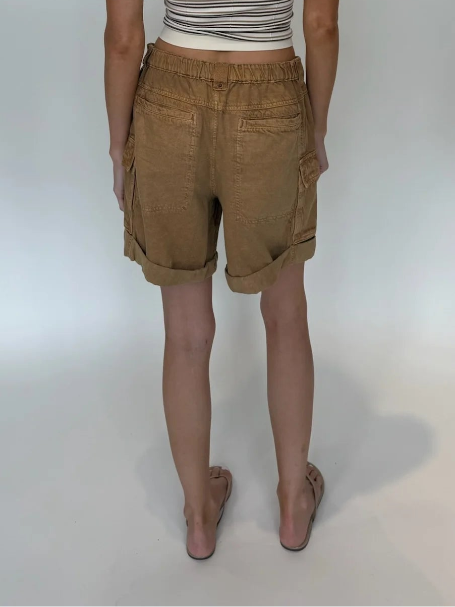Free People | Frankie Washed Short | Back | Vagabond | Apparel | Boutique