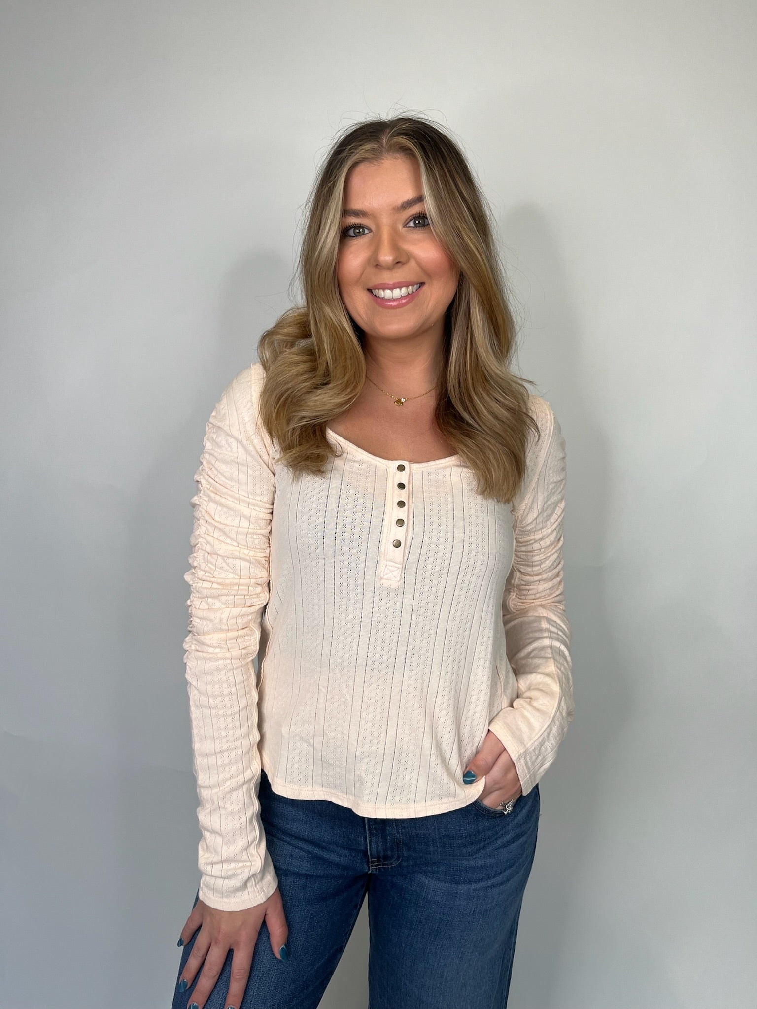 Free People Hope Henley Top | Vagabond Apparel Boutique