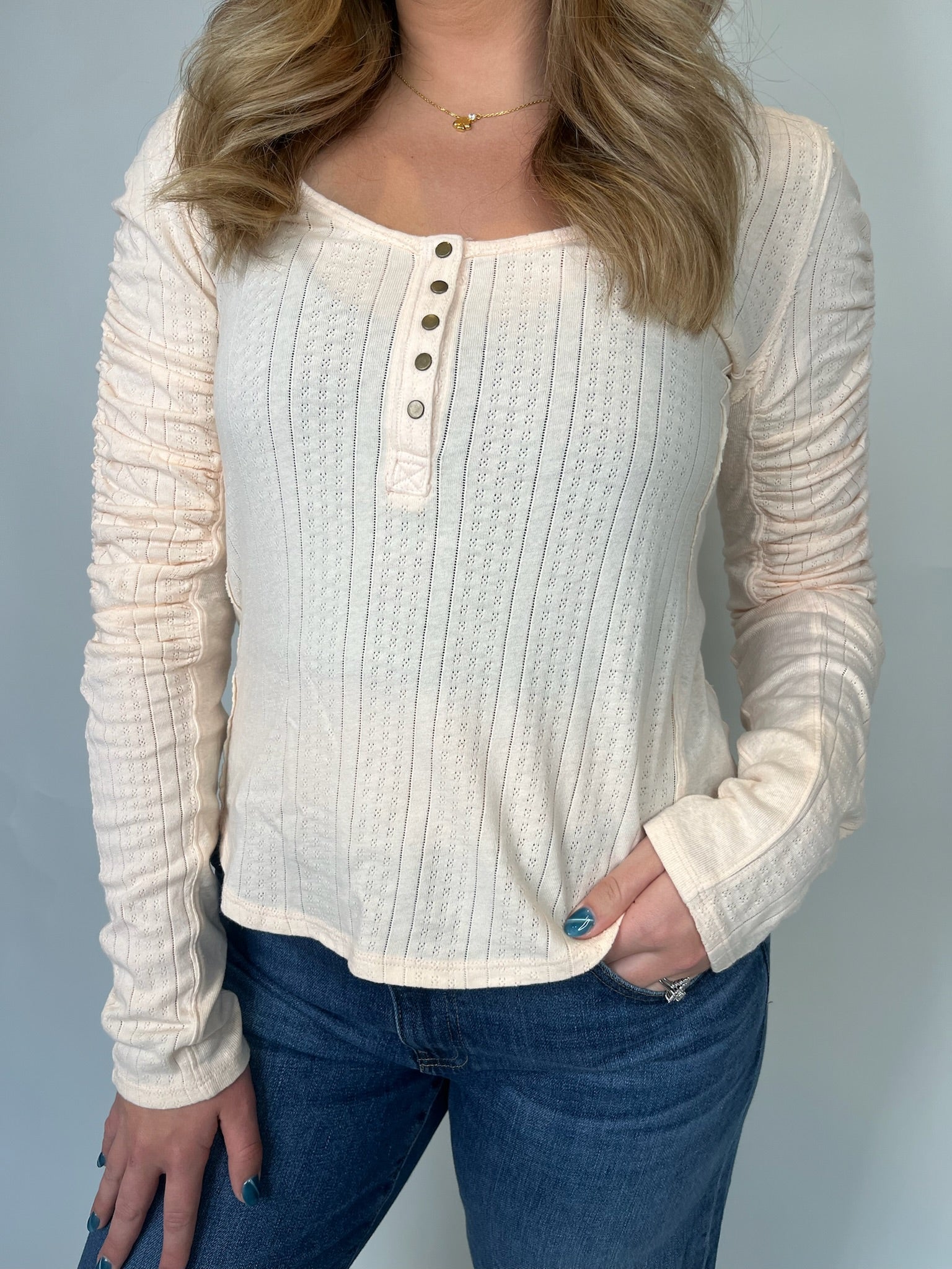 Free People Hope Henley Top | Vagabond Apparel Boutique