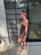 Free People | Hot Shot Mini Dress | Chocolate | Vagabond | Apparel | Boutique