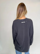 Free People | Hustle Layer | Black | Back | Vagabond | Apparel | Boutique