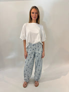 Free People | Lotus Embroidered Railroad Jean | Vagabond | Apparel | Boutique