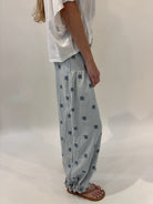 Free People | Lotus Embroidered Railroad Jean | Vagabond | Apparel | Boutique