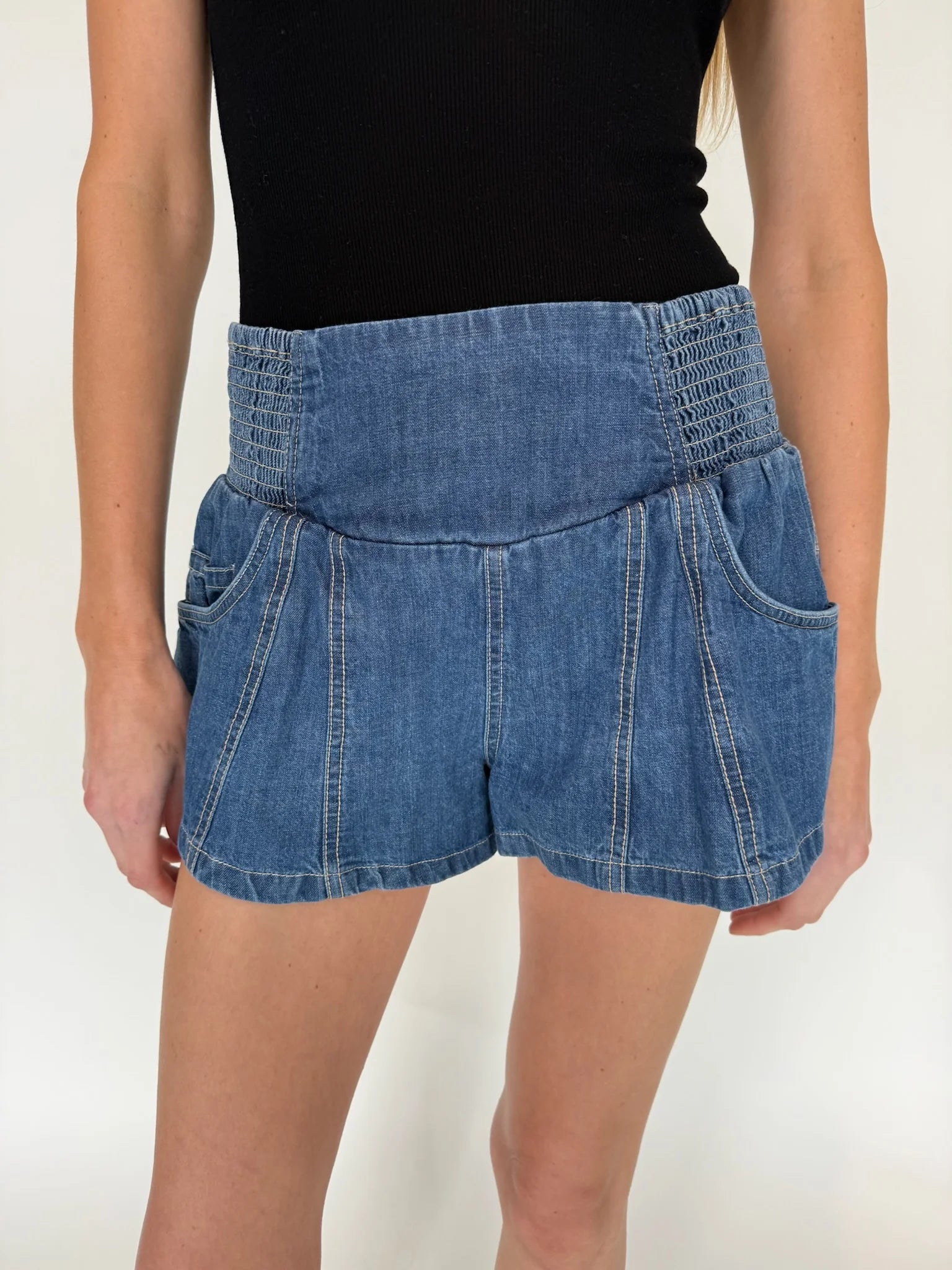 Free People  | Luna Pull On Short | Vagabond | Apparel | Boutique