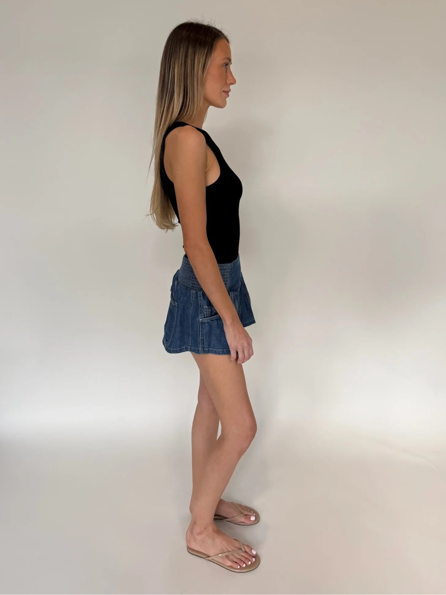 Free People | Luna Pull On Short | Side | Vagabond | Apparel | Boutique