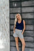 Free People | Luna Railroad Short | Vagabond | Apparel | Boutique