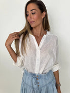 Free | People | Mae | Eyelet | Shirt | Vagabond Apparel Boutique