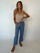 Free |People | Marielle Trouser | Sapphire |  Vagabond | Apparel | Boutique
