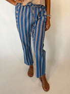 Free | People | Marielle Trouser | Sapphire |  Vagabond | Apparel | Boutique