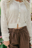 Free People | Maris Fine Gauge Cardi | Vagabond | Apparel | Boutique