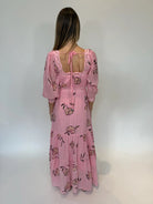 Free People | Morning Meadows Long Sleeve Maxi | Back | Vagabond | Apparel | Boutique