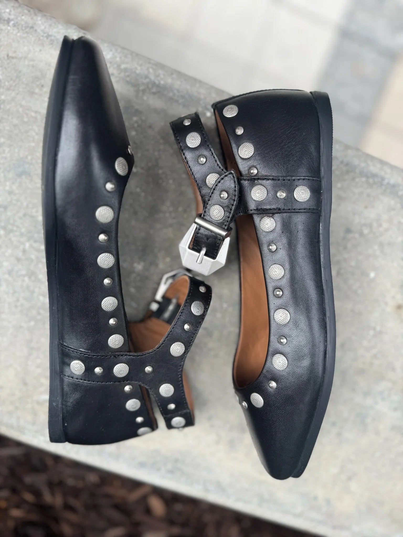Free People |  Mystic Mary Jane Flat | Side | Vagabond | Apparel | Boutique