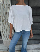 Free People | Next Level Tee | Clean Ivory | Vagabond | Apparel | Boutique