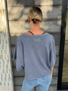 Free People | Next Level Tee Night Shadow | Vagabond | Apparel | Boutique