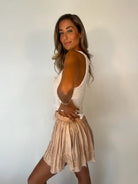 Free People  | One Third Charm Mini Skirt |  Blush | Vagabond | Apparel | Boutique