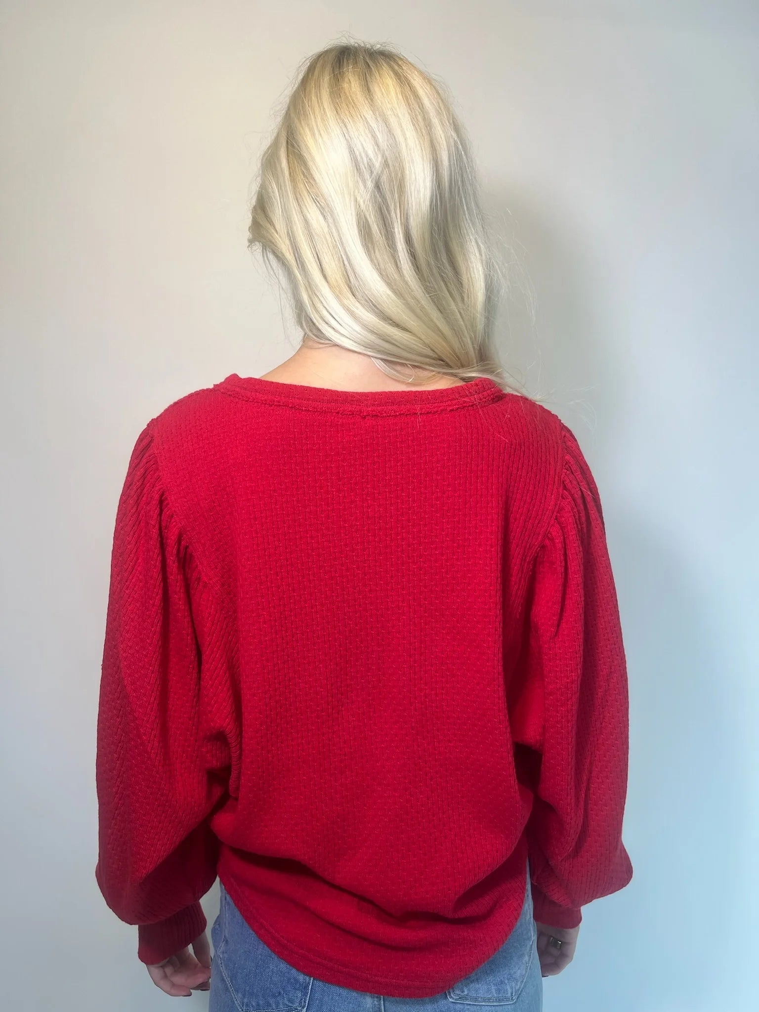 Free People | Quinn Knit Top | Salsa | Back |  Vagabond | Apparel | Boutique