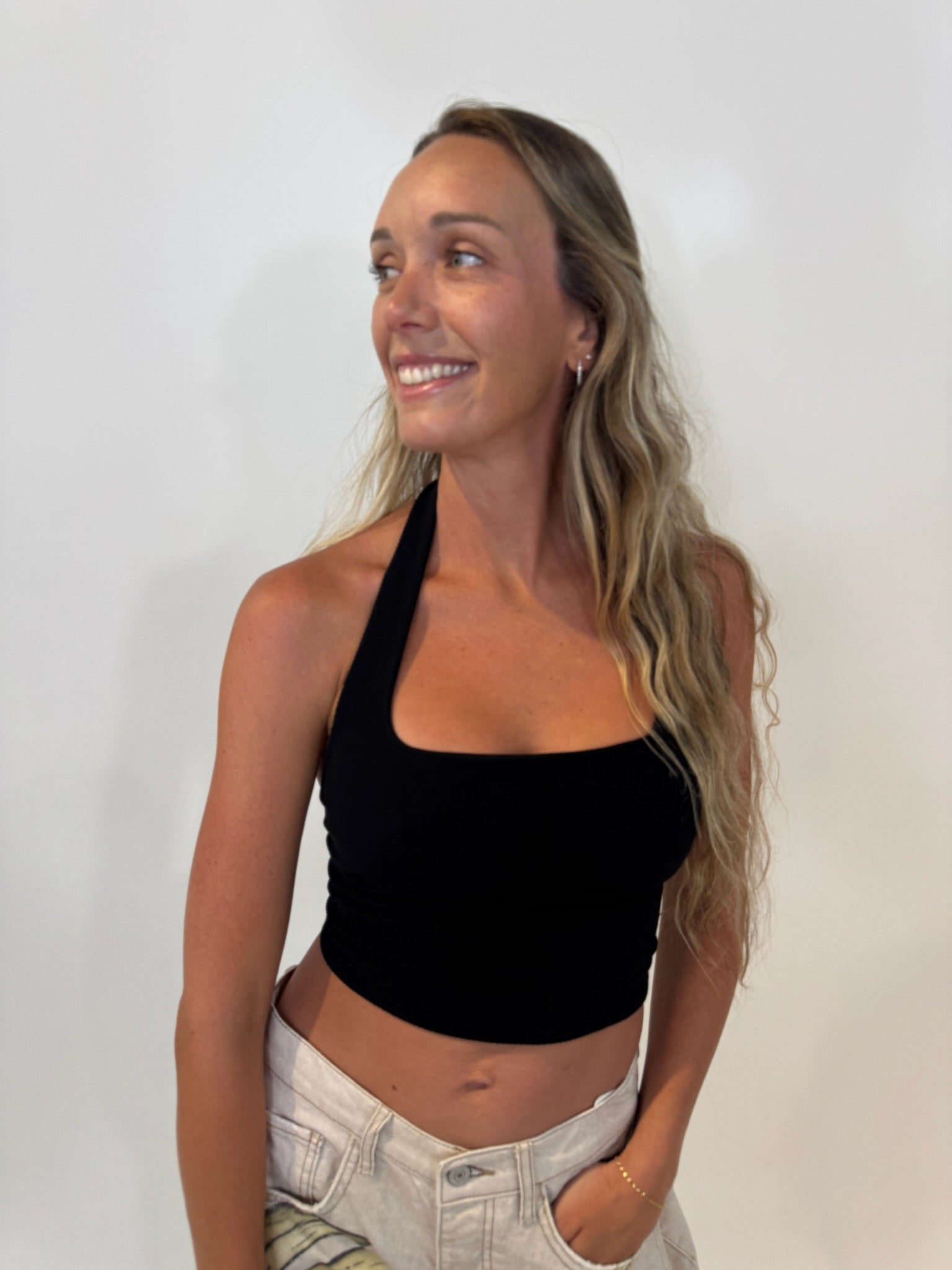 Free People | Round Two Pique Low Back | Vagabond | Apparel | Boutique