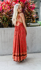 Free People | Sorrento Stroll Printed Maxi | Vagabond | Apparel | Boutique
