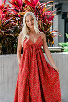Free People | Sorrento Stroll Printed Maxi | Vagabond | Apparel | Boutique