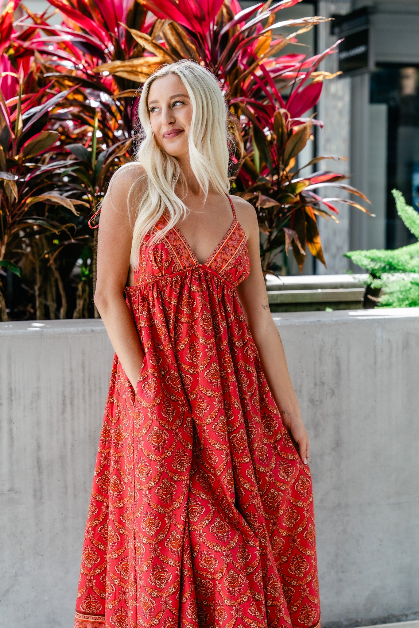 Free People | Sorrento Stroll Printed Maxi | Vagabond | Apparel | Boutique