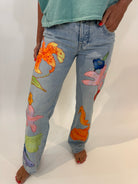 Free People | Surfside Patched Jean | Vagabond | Apparel | Boutique